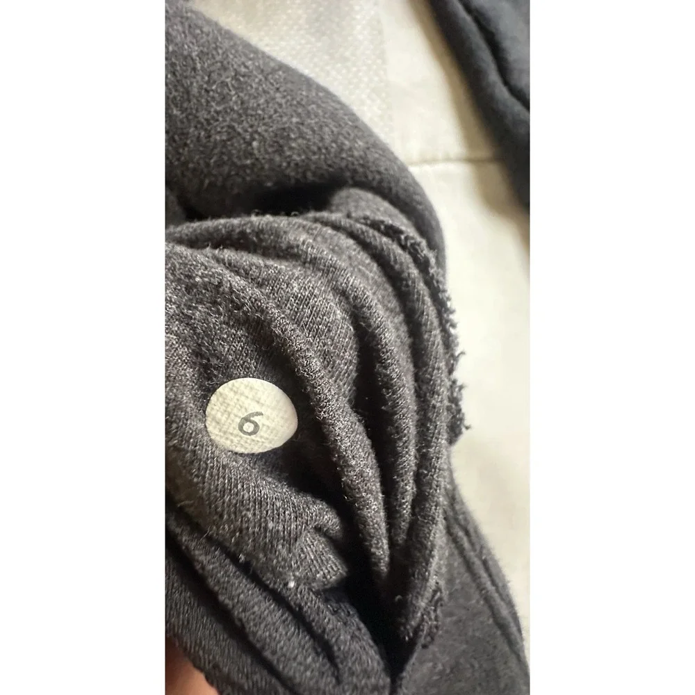 Lululemon Cozy Cuddle Up‎ Jacket Women's Size 6 Charcoal Gray
